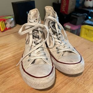 White High Top Converse